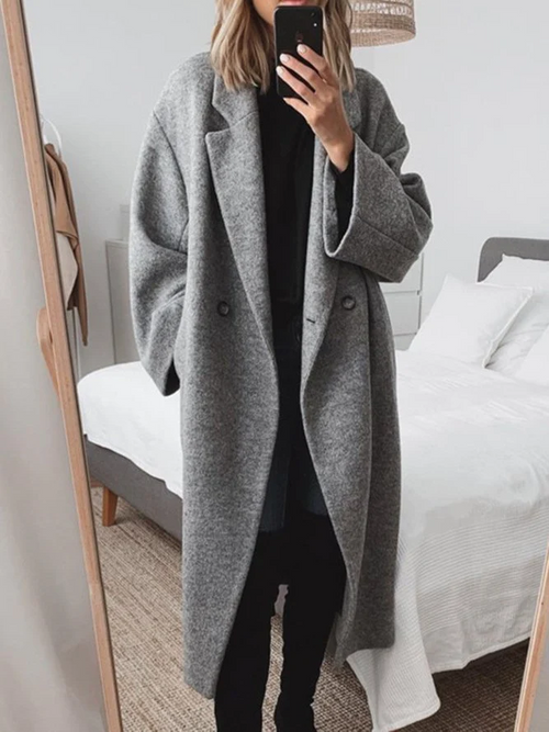 Fiona | Women's Classic Tailored Overcoat