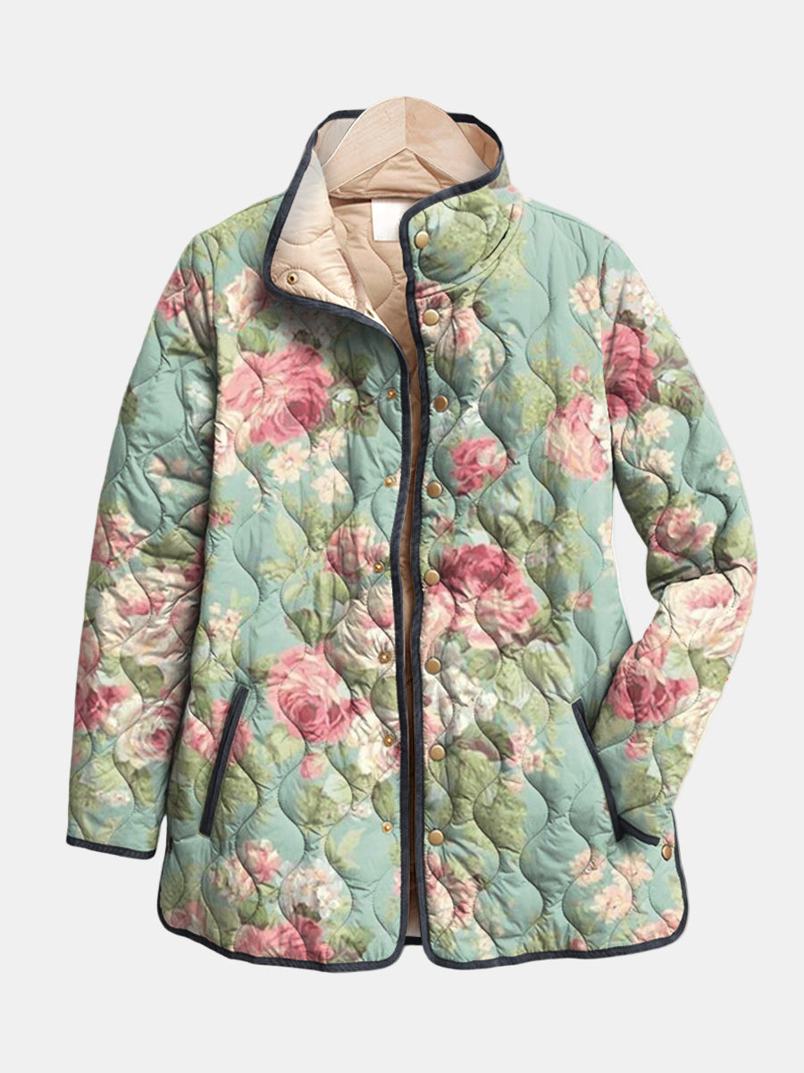 Women's Vintage-Inspired Quilted Jacket