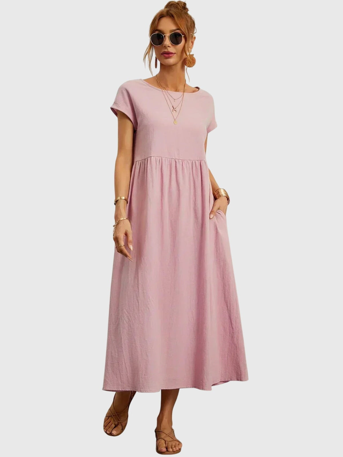 Giselle - Casual Pocket Dress