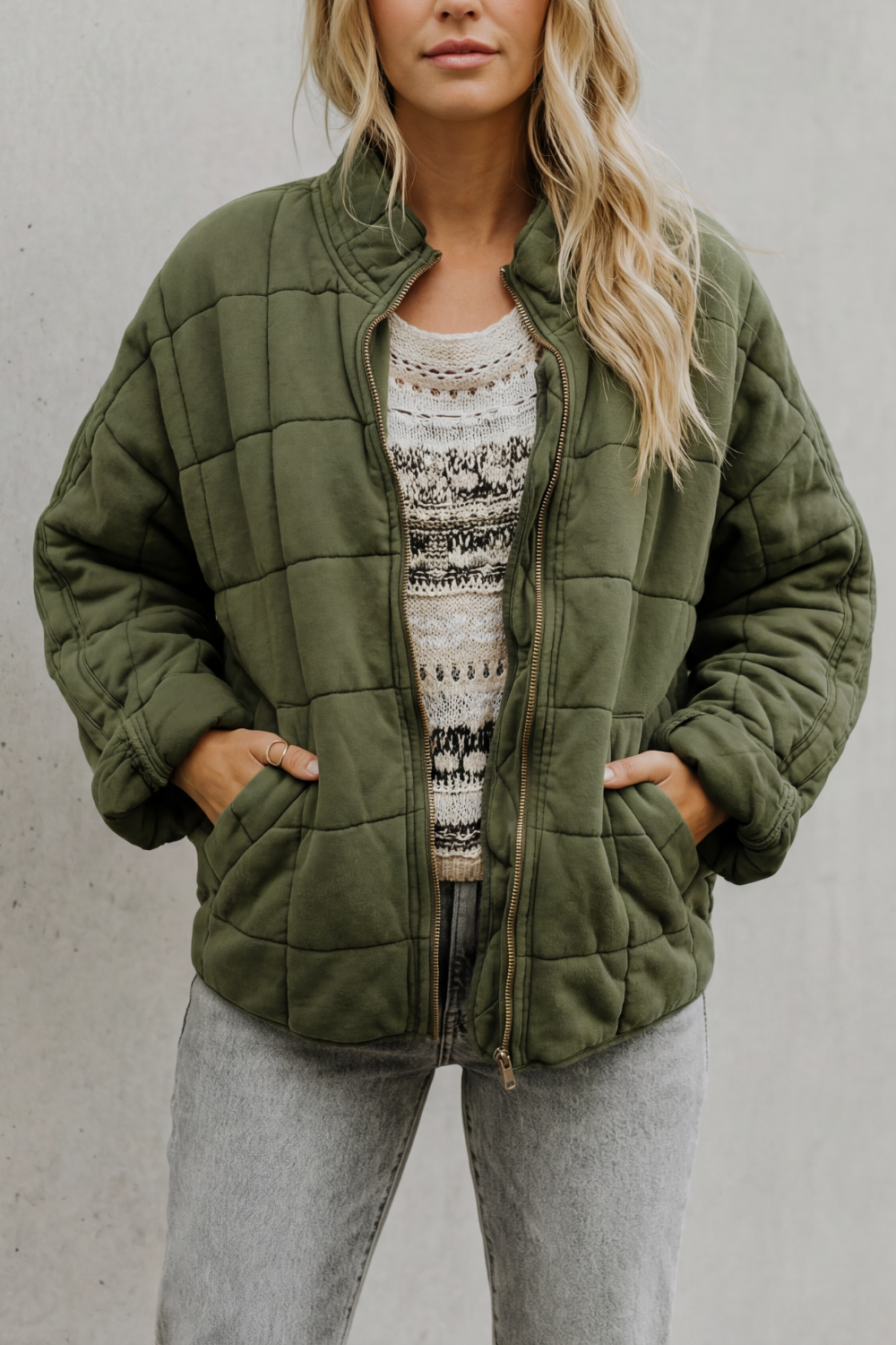 Quilted Comfort Everyday Women’s Jacket