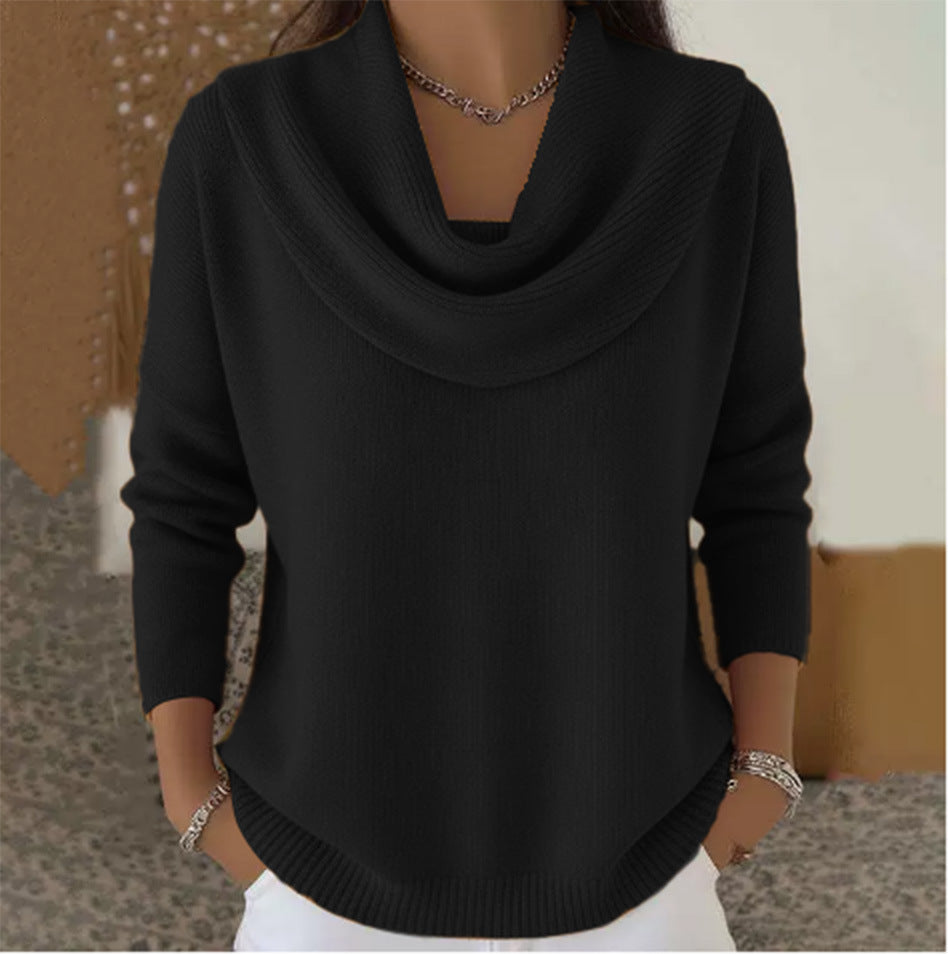 Vivienne | Women's Cowl Neck Sweater