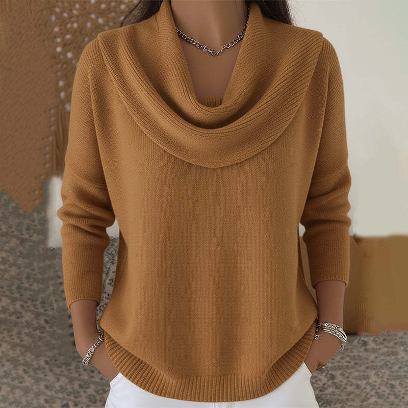 Vivienne | Women's Cowl Neck Sweater