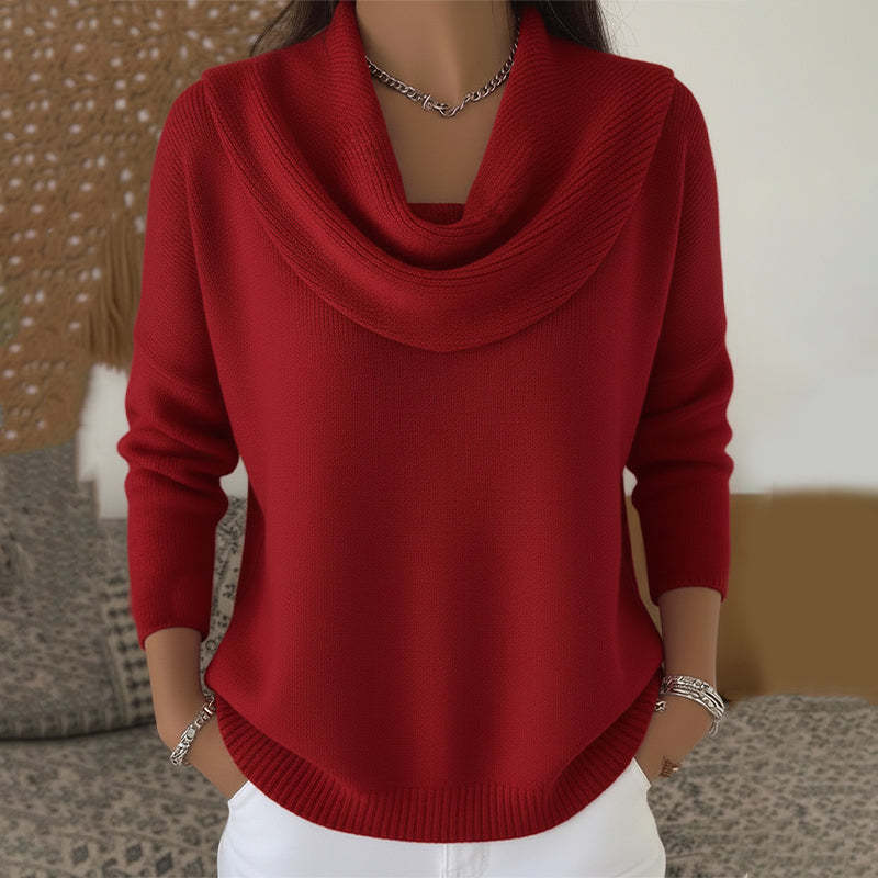 Vivienne | Women's Cowl Neck Sweater