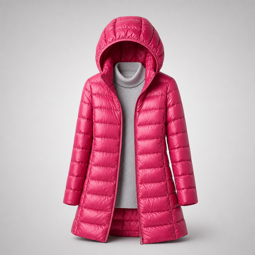 Linda | Women's Ultralight Hooded Puffer Coat