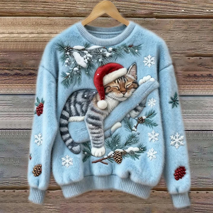 Callie | Christmas Cat Sweater