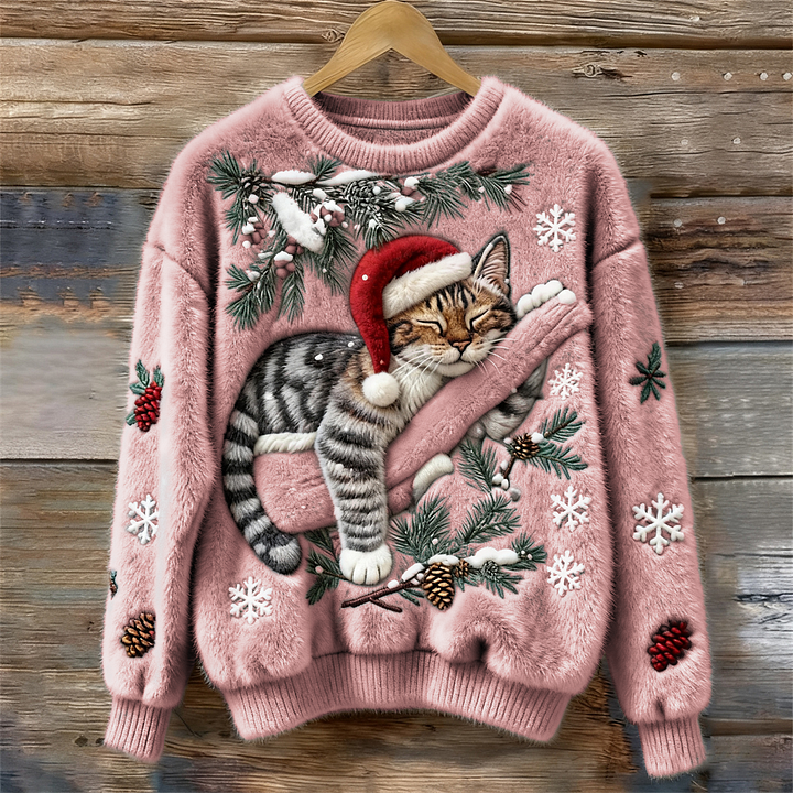 Callie | Christmas Cat Sweater