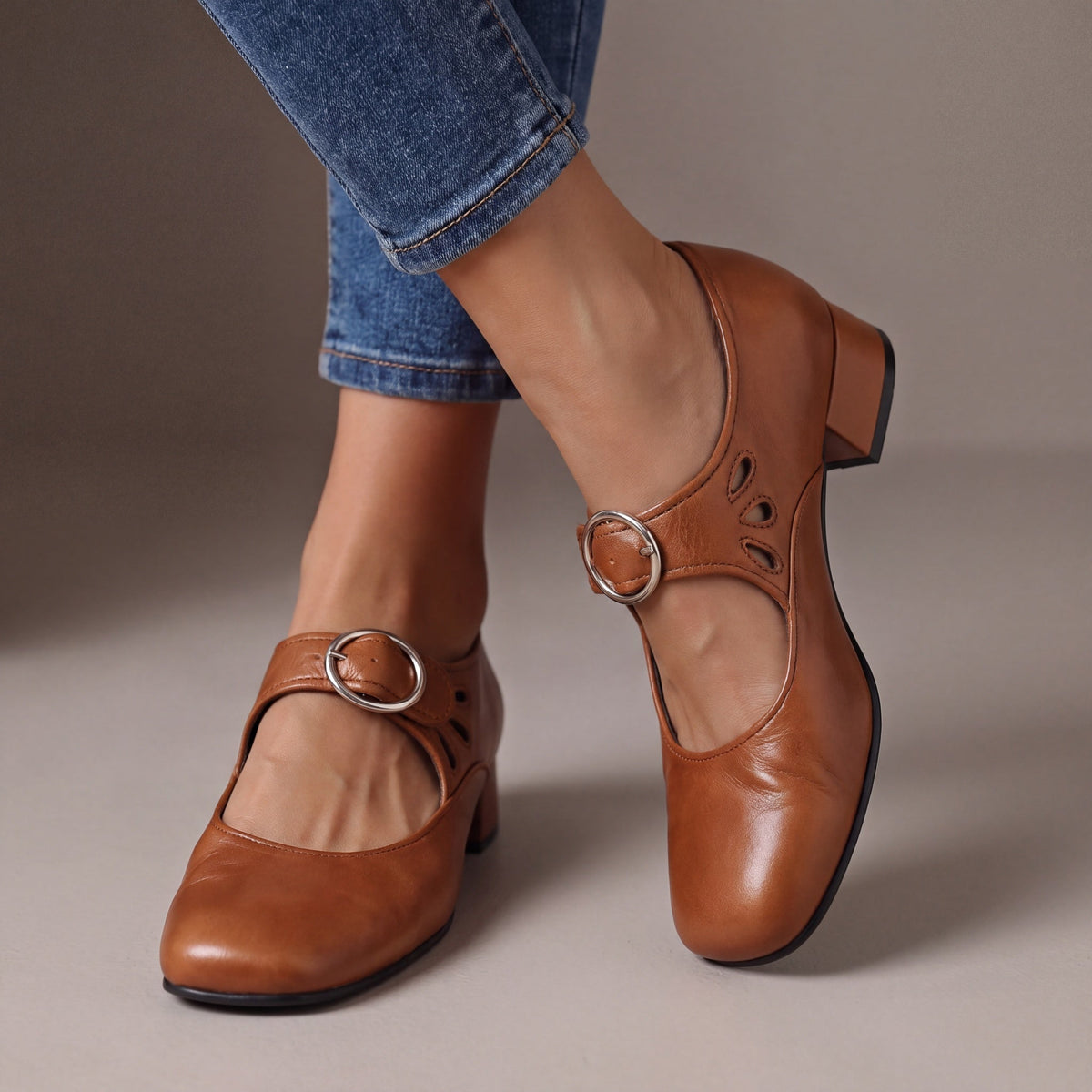 Josephine | Women's Comfort Mary Jane Heels
