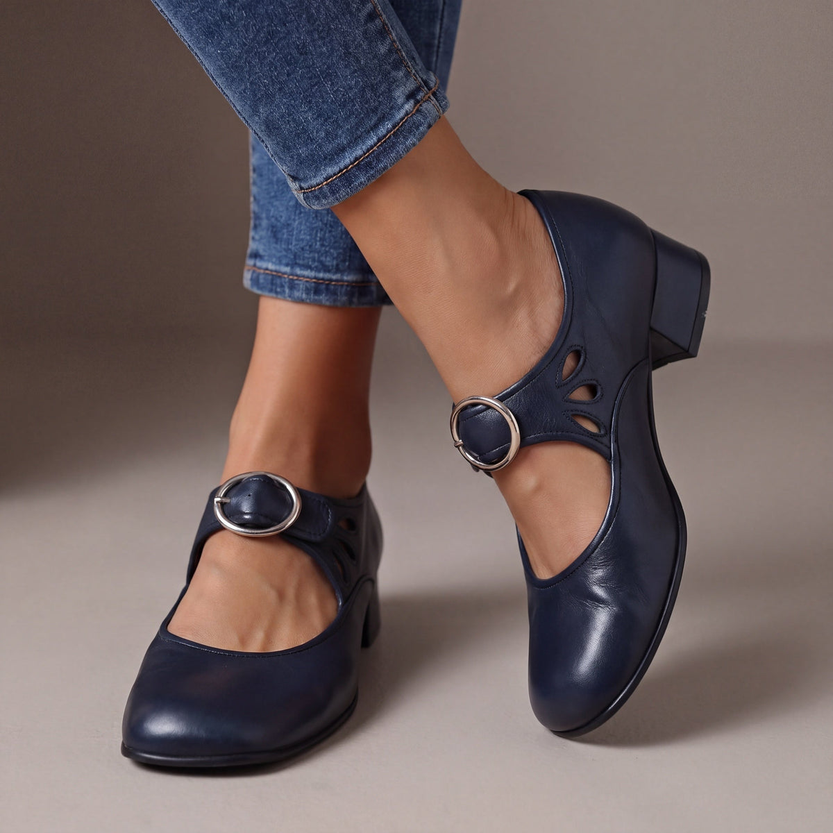 Josephine | Women's Comfort Mary Jane Heels