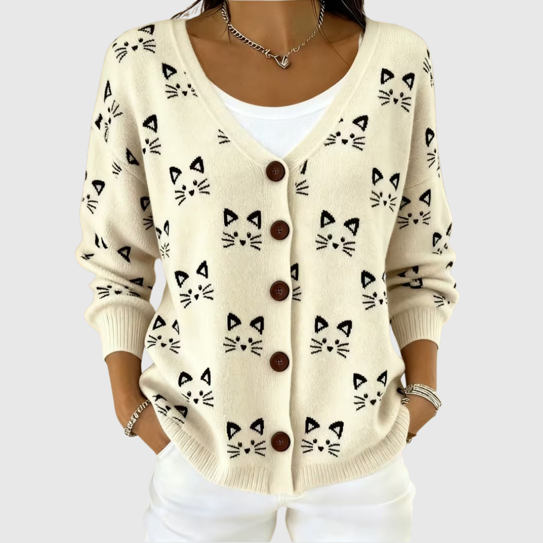 Adele | Women's Button-Up Knit Cardigan