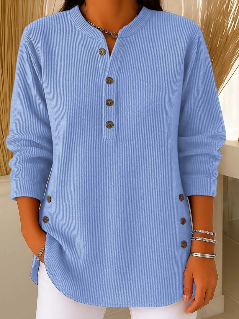 Judith | Women's Button Henley Tunic