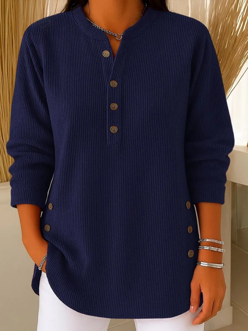 Judith | Women's Button Henley Tunic