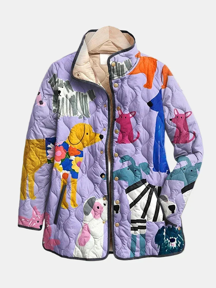 Women's Stylish Quilted Casual Jacket