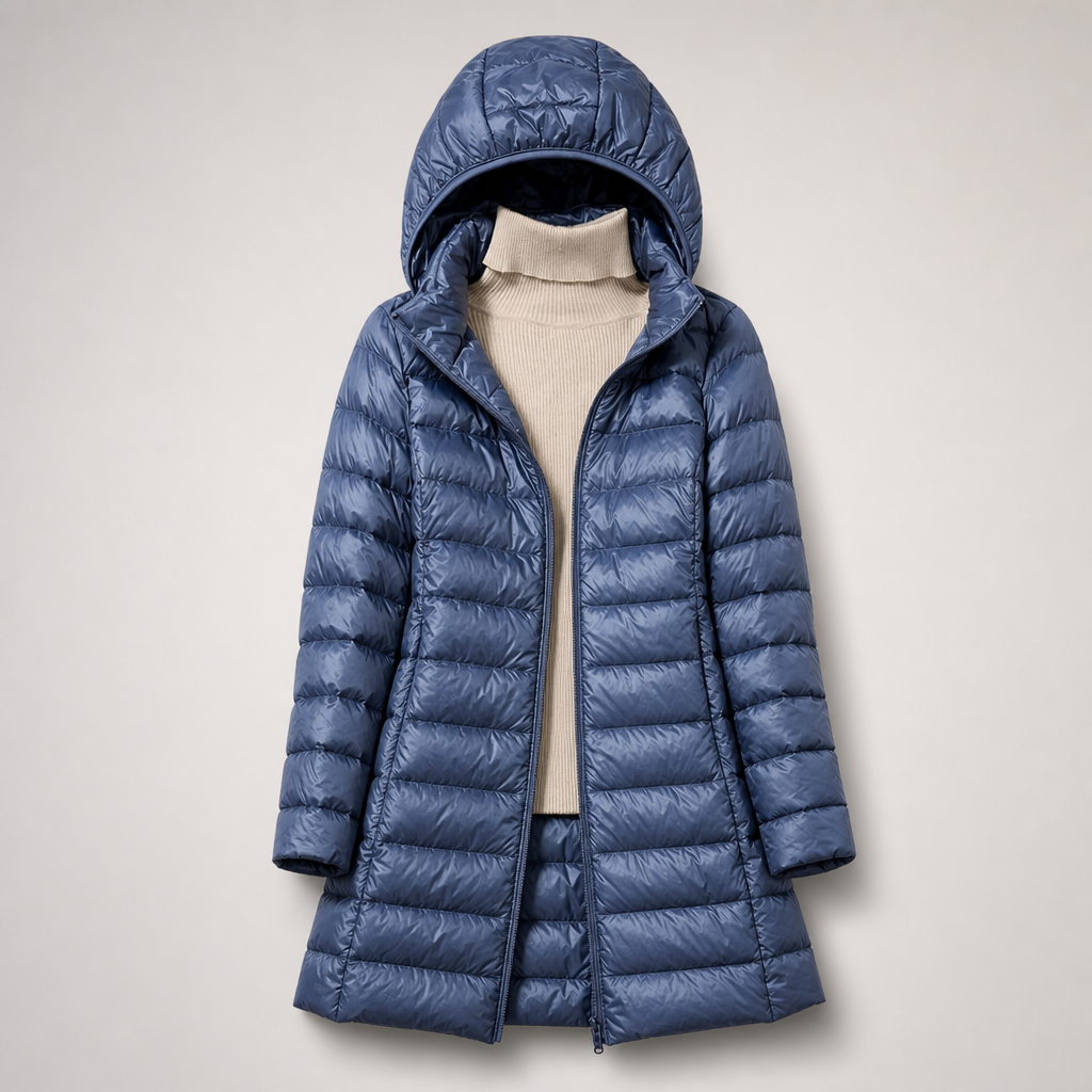 Linda | Women's Ultralight Hooded Puffer Coat