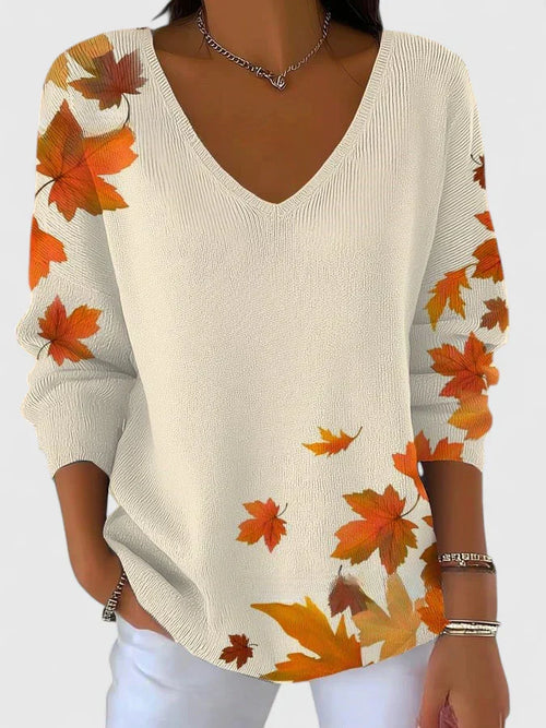 Sera | Women's Elegant V-Neck Jumper