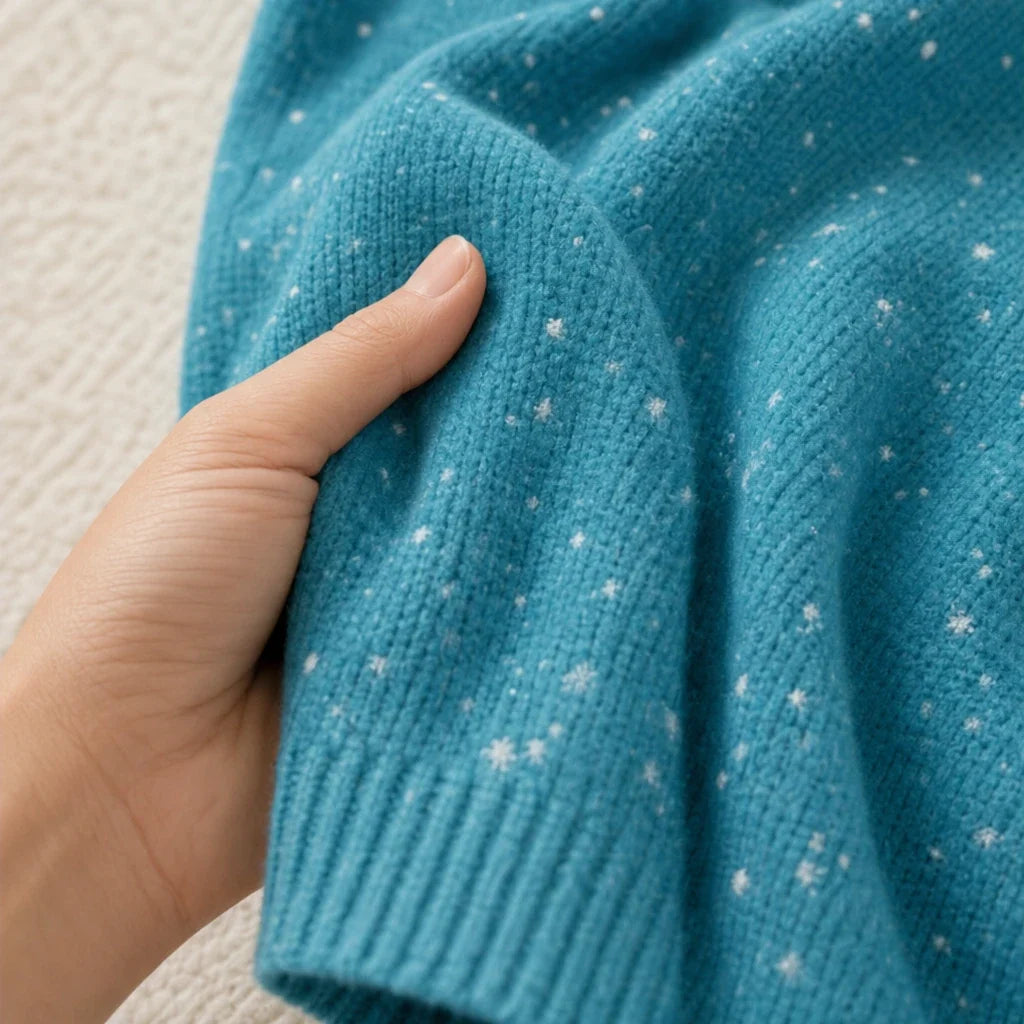 Juniper | Textured Christmas Tree Henley Sweater
