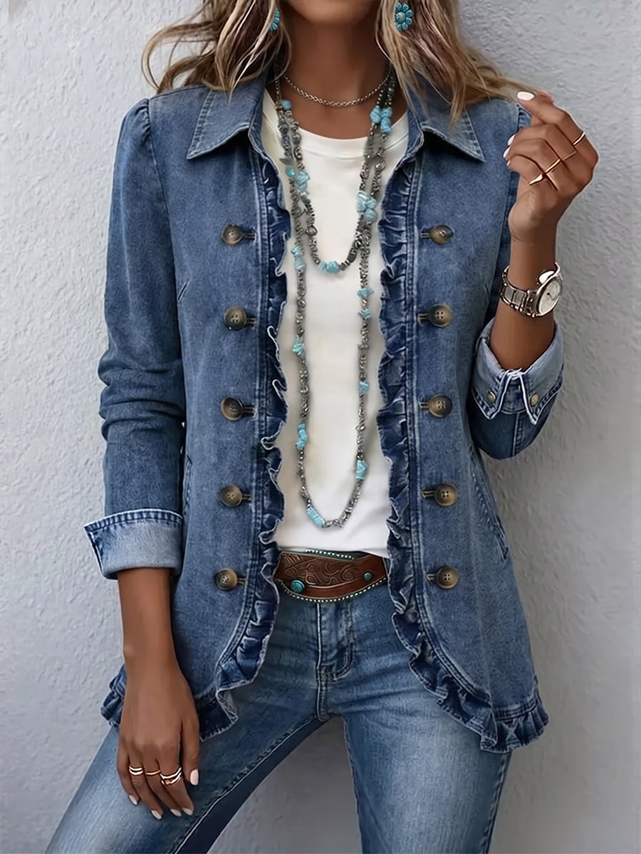 Women's Ruffled Jacket